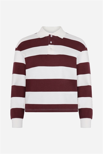 Grunt Tyra Polo Sweat - Dark Red